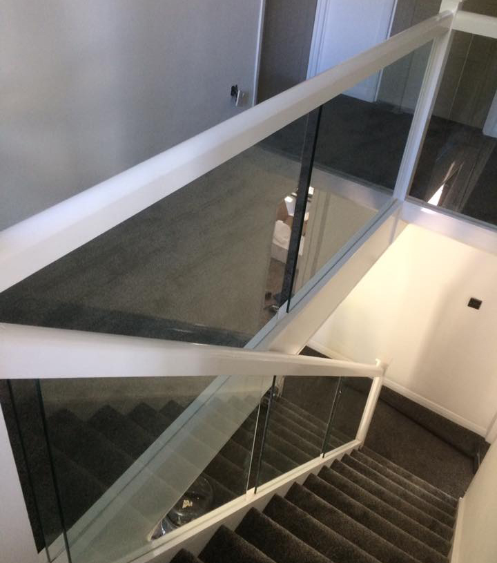 Glass Banister by Dave Quinn